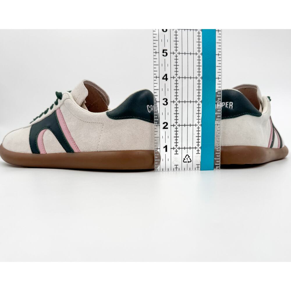 Camper Pelotas Soller K201608-018 White Green Pink Nubuck Sneakers Women's 9 - Picture 15 of 16